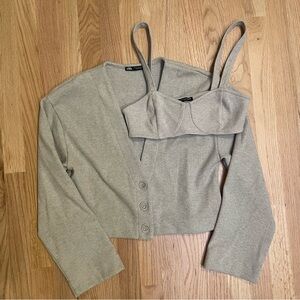 Zara cardigan set